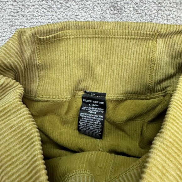 Pink By Victoria's Secret Active Ribbed Leggings Womens Medium Green Compression - Picture 4 of 16